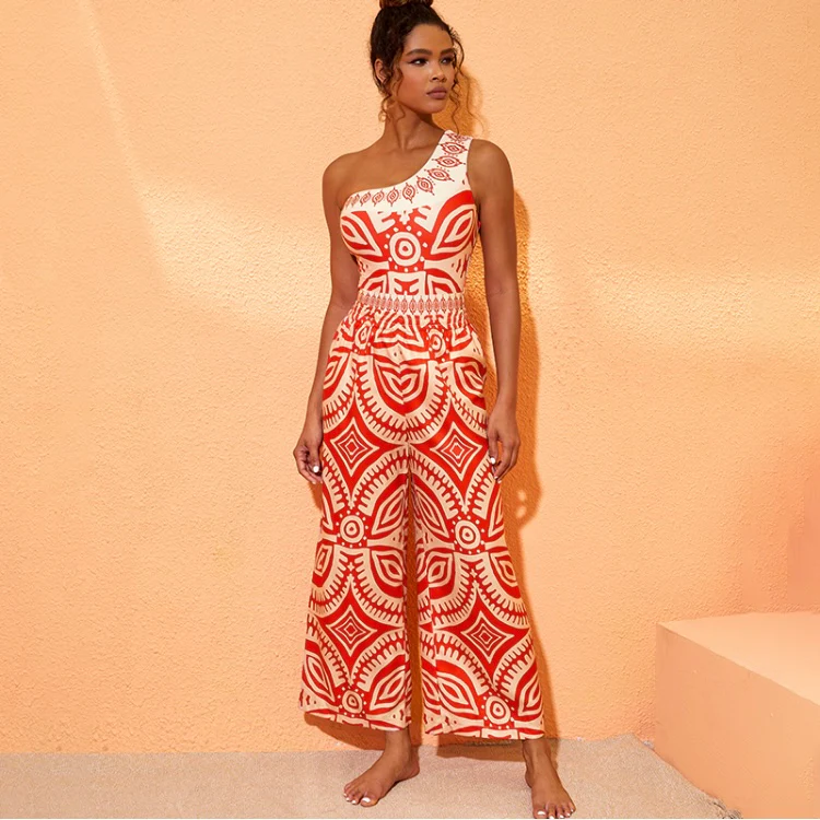 Bimba Monokini With Wide Leg Pants Set - Image 3