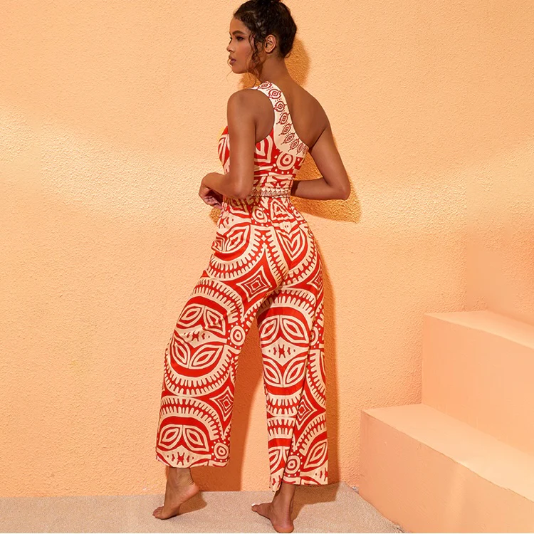 Bimba Monokini With Wide Leg Pants Set - Image 5