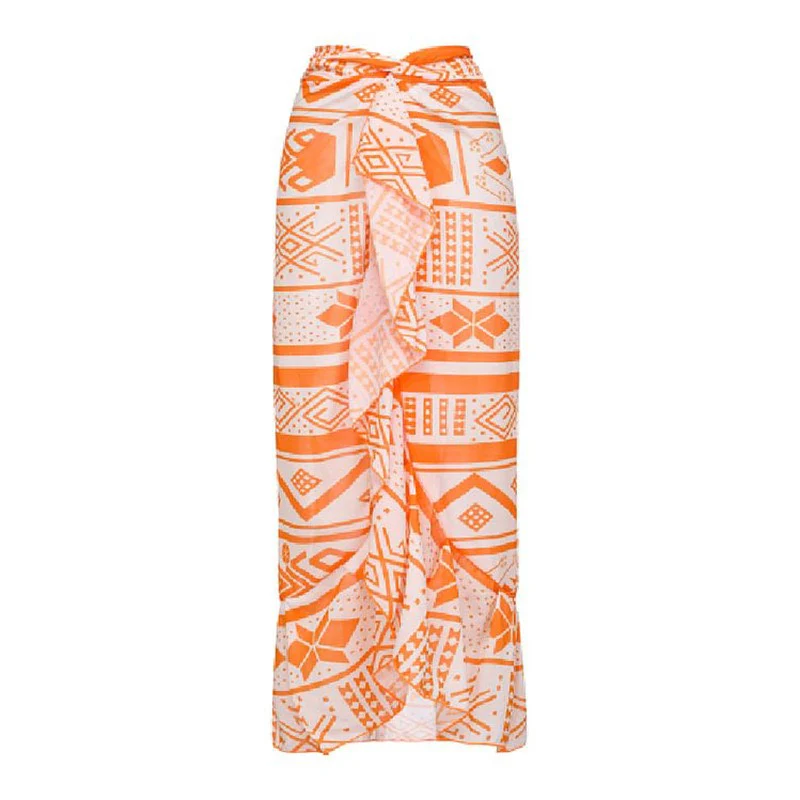 Dahlia Multicolor Bikini Three Piece Set - Image 4