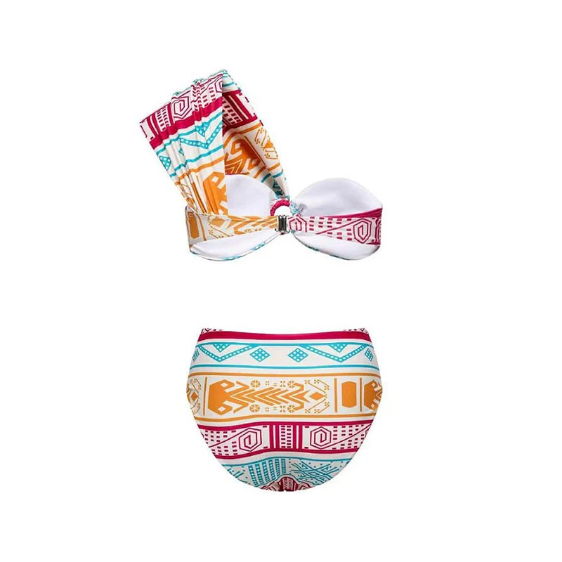 Dahlia Multicolor Bikini Three Piece Set - Image 5