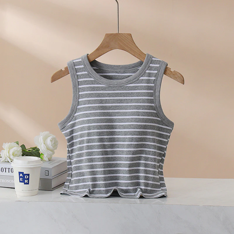 Fbella Stripe Padded Cami Top - Image 5