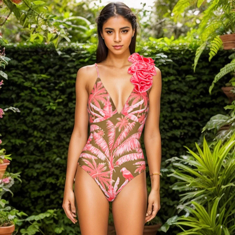 Fiji Flora Monokini With Skirt Set - Image 6