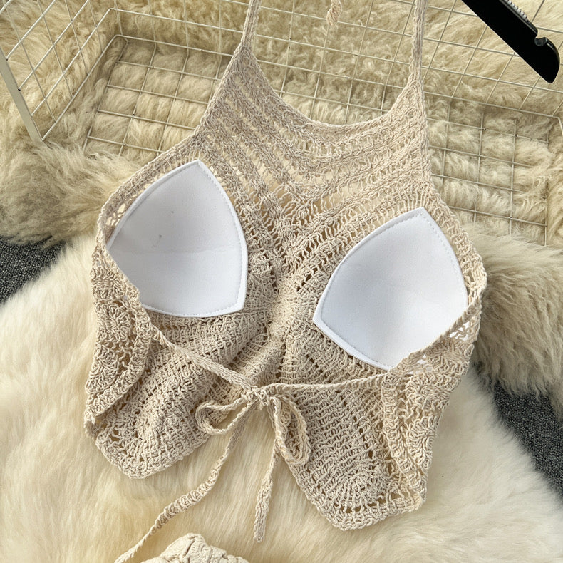 Lisa Crochet Top And Skirt Set - Image 5