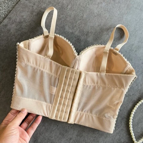 Luxe Crystal Embellished Bustier Tops - Image 6