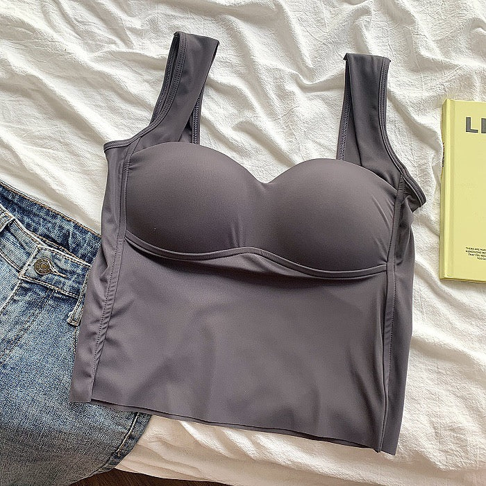 Seamless Built-In Bra Camisole - Image 3