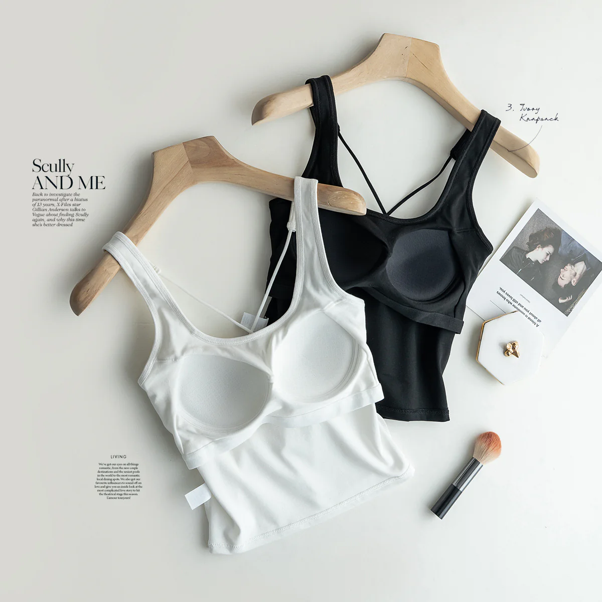 Sleek Criss Cross Padded Camisole - Image 8