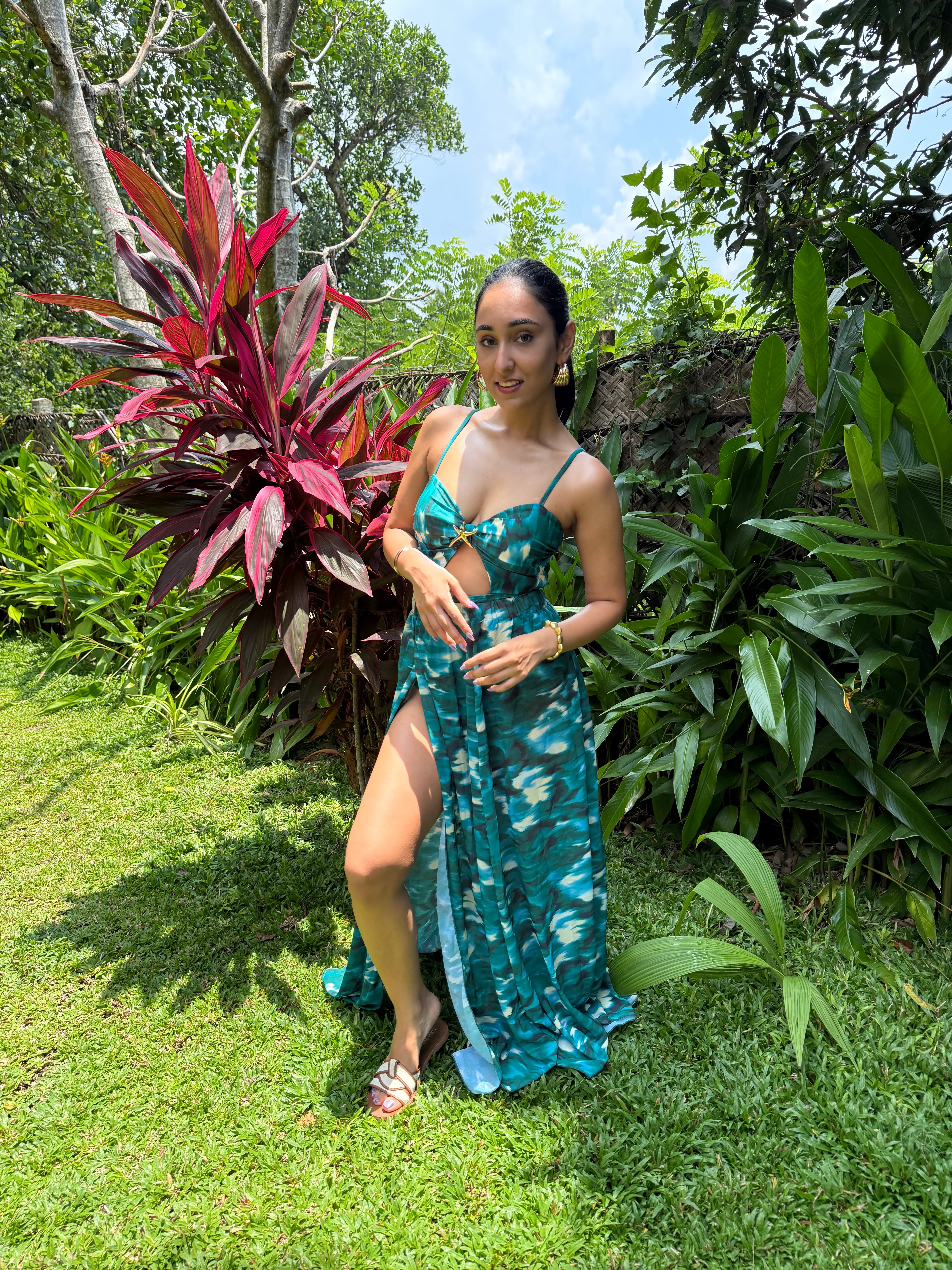 Starfish Monokini and Sheer Skirt Set - Image 4