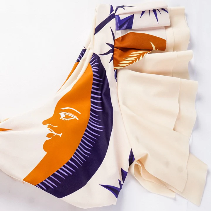 Sun & Stars Ruffle Bikini with Sarong Set - Image 5