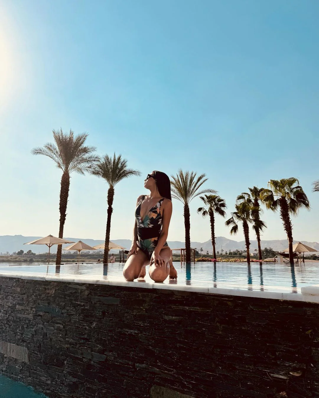 Tropical Buckle Monokini And Sarong Set - Image 9