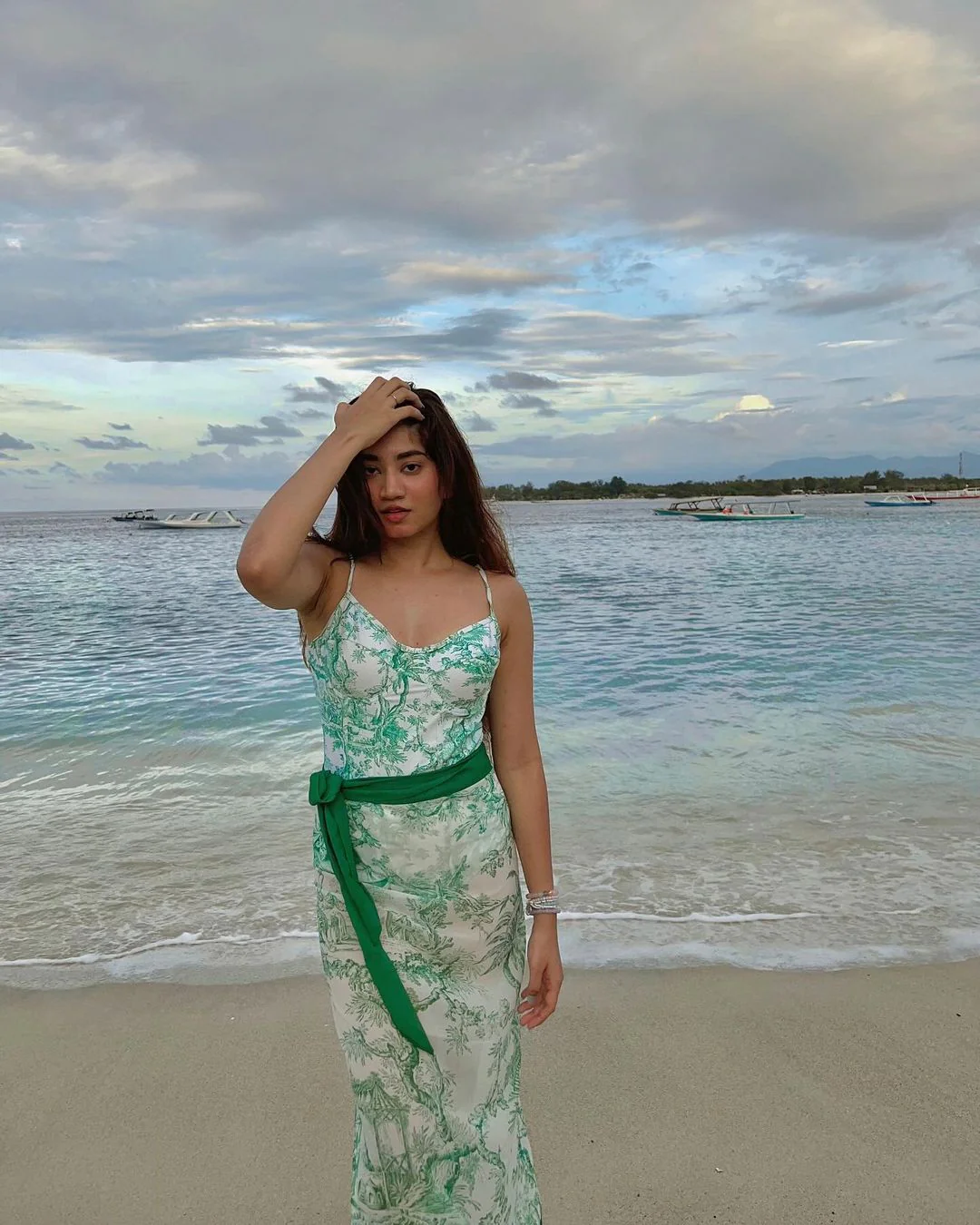 Vintage Print Bikini Set - Image 3