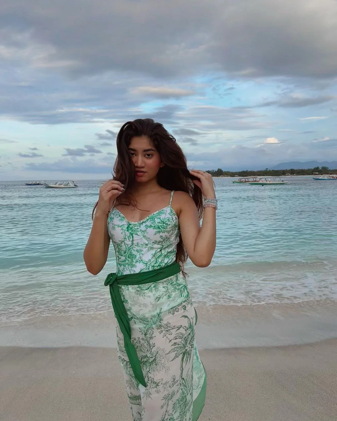 Vintage Print Bikini Set - Image 4