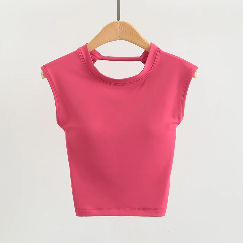 Zoe Back Twist Built-In Bra Top - Image 5